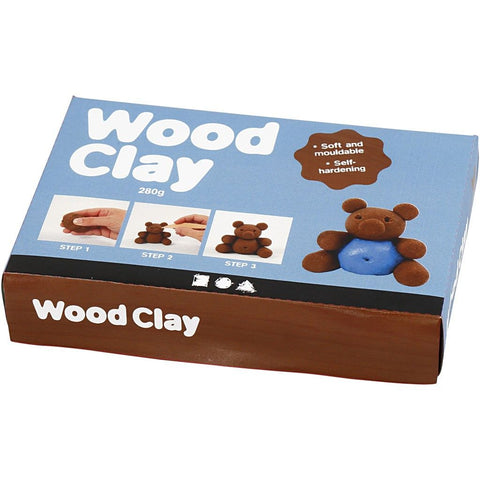 Wood Clay - Brown - 280g