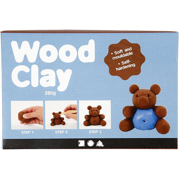 Wood Clay - Brown - 280g
