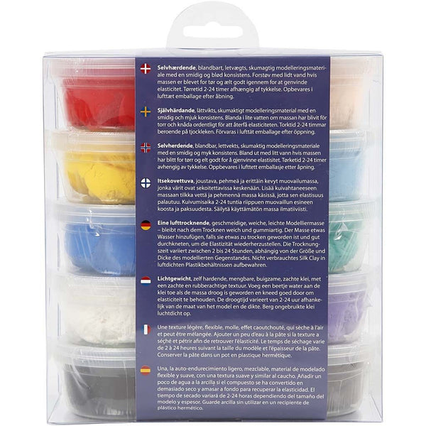 Silk Clay Assorted Colours Set 10 40gm