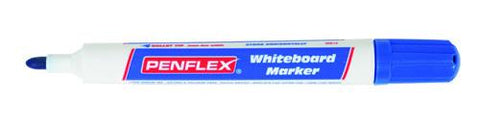 Penflex Whiteboard Markers Blue Bullet Tip WB15 – Box of 10