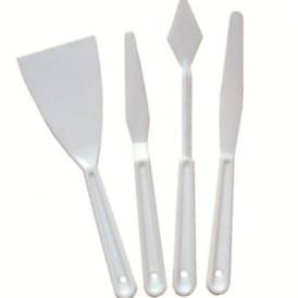Plastic Palette Knives - Pack of 4