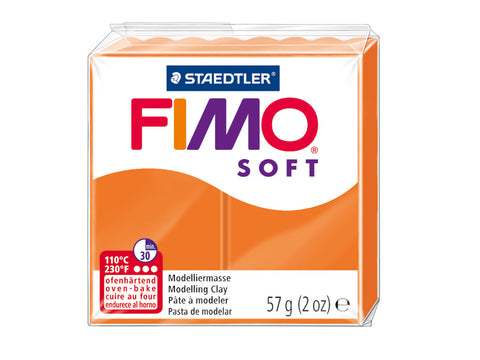 Fimo Soft Polymer Clay - Tangerine 56g