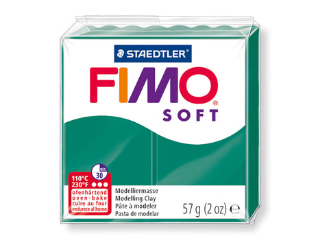 Fimo Soft Polymer Clay -  Emerald 56g