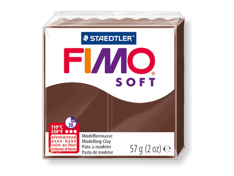 Fimo Soft Polymer Clay -  Chocolate 56g