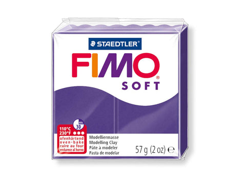 Fimo Soft Polymer Clay -  Plum 56g