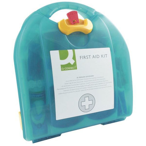 Q-Connect 20 Person Wall-Mountable First Aid Kit