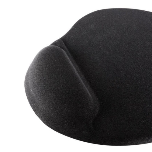 Q-Connect Black Gel Mouse Mat