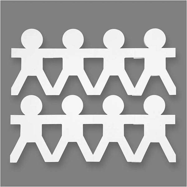 Boy Fold Ups Die Cut Card Shapes - Pack 16