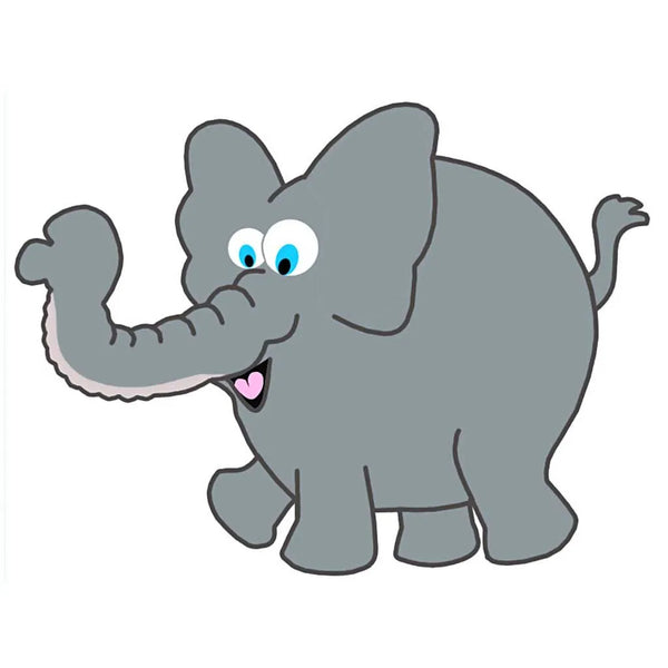 Jungle Animals Die Cut Card Shapes  Assorted Designs - Pack 16