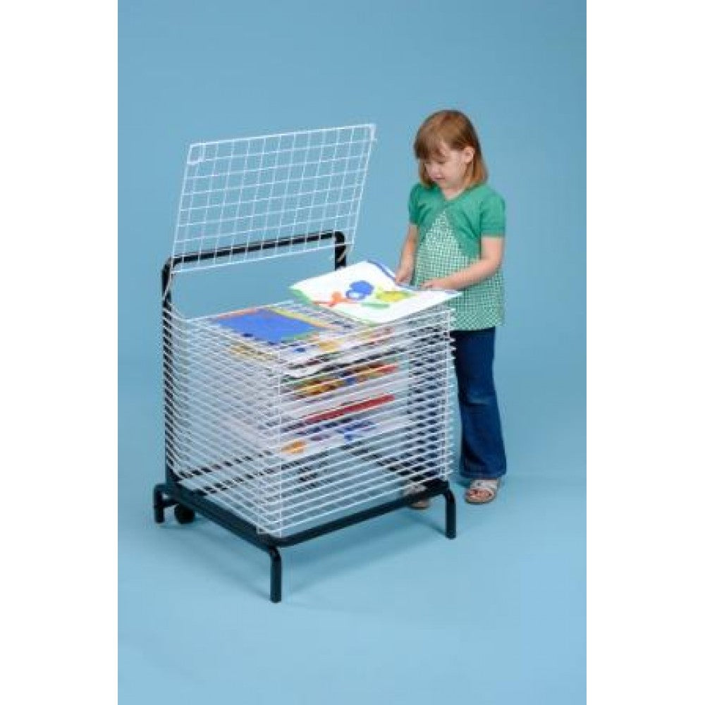 20 Shelf Spring Loaded Drying Rack – SchoolQuip.ie
