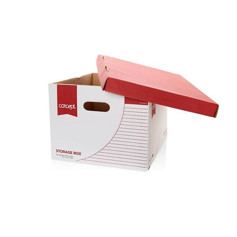 Concept Archive Storage Box Size 38.7 x 32.7 x 25cm Pack of 10