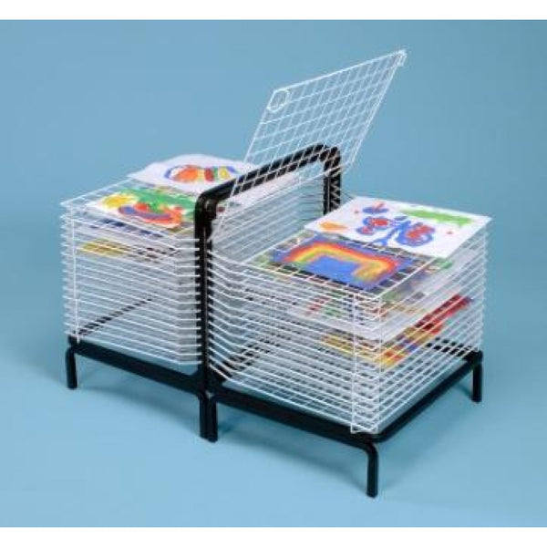 30 Shelf Spring Loaded Drying Rack
