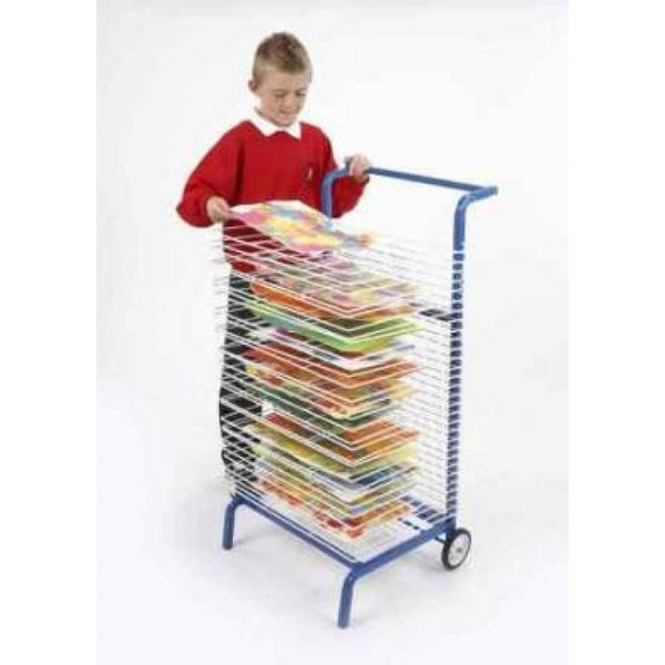 30 Shelf Mobile Drying Rack