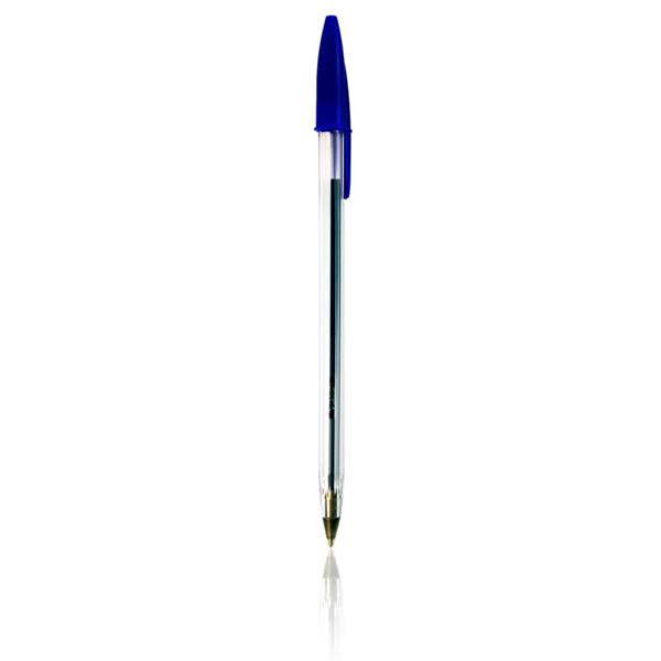 BIC Cristal Original Ballpoint Pen Medium 0.4 mm Blue Pack of 50