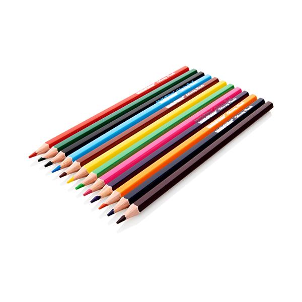 World of Colour Colouring Pencils Wallet of 12