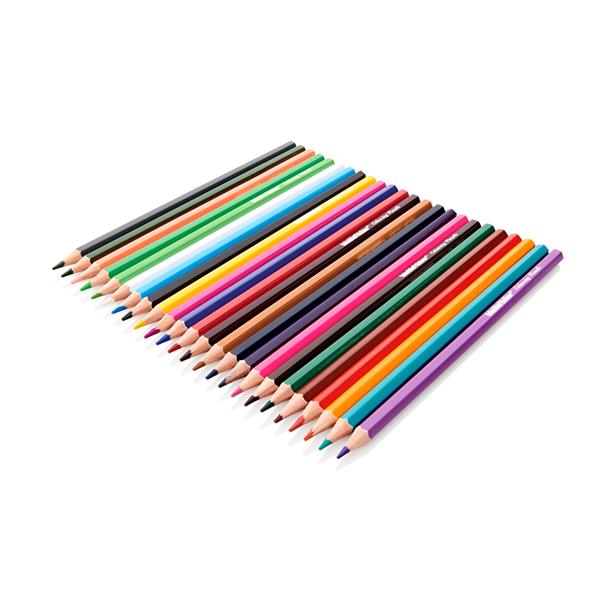 World of Colour Colouring Pencils Wallet of 24