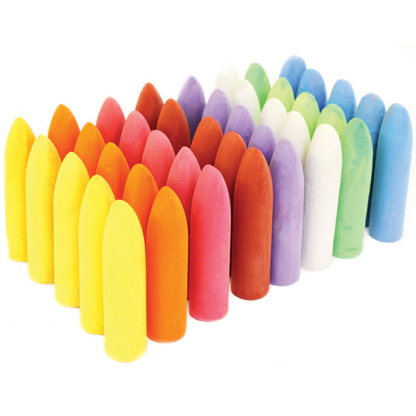 Chubbi Chalk - Assorted Colours - Box of 40