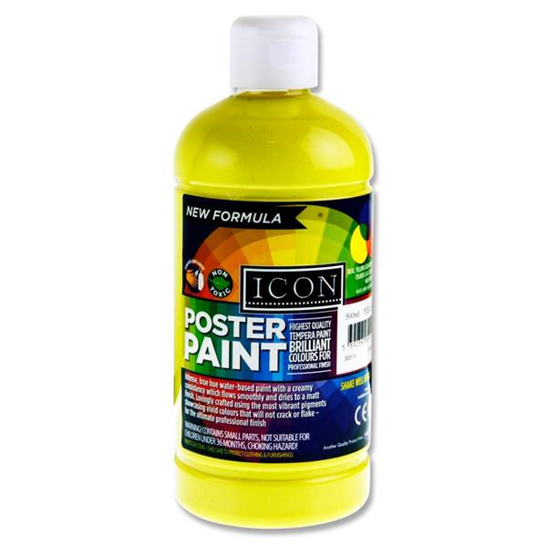 Yellow (Lemon) - Icon Art Poster Paint 500ml