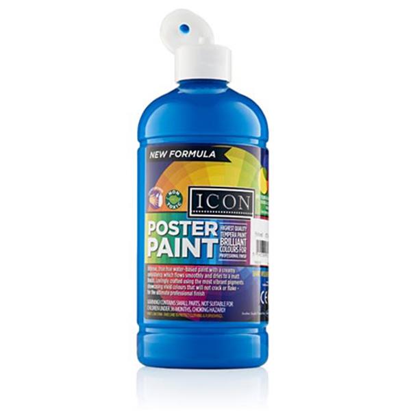 Sky Blue (Cyan) - Icon Art Poster Paint 500ml