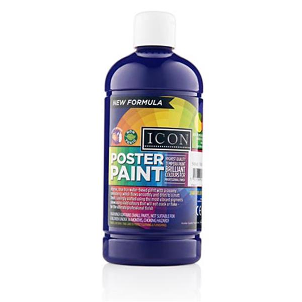 Purple - Icon Art Poster Paint 500ml