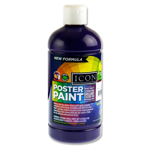 Purple - Icon Art Poster Paint 500ml