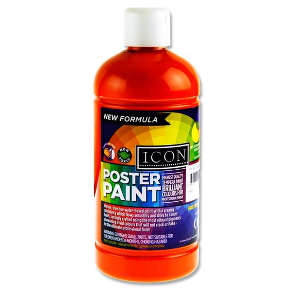 Orange - Icon Art Poster Paint 500ml