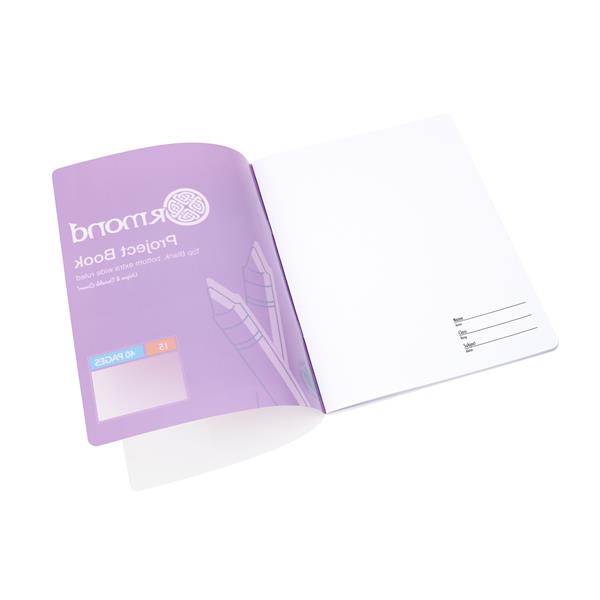 Ormond No.15 Durable Cover Project Book 40 Page