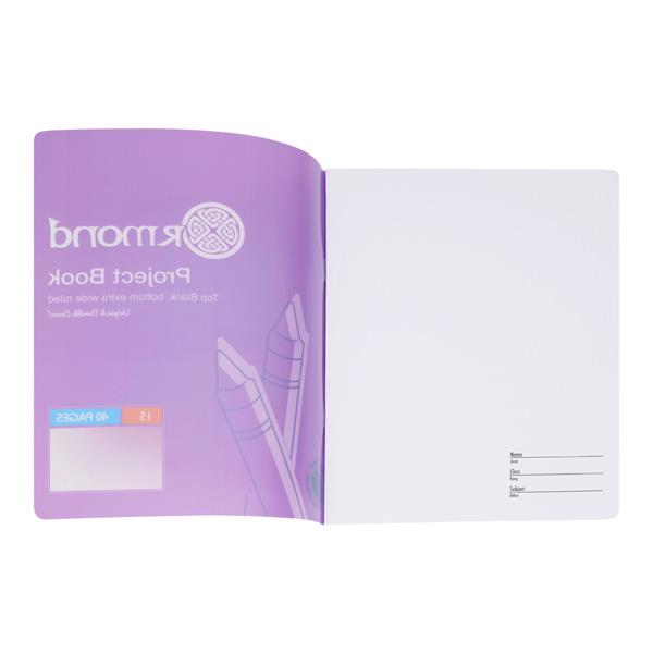 Ormond No.15 Durable Cover Project Book 40 Page