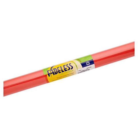 Fadeless Paper Roll Flame Red 121.9cm x 3.6m