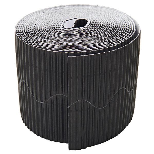 Bordette Corrugated Display Roll - Black (2 x 7.5m) 15 Metres