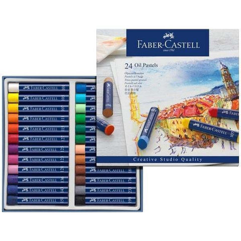 Faber-Castell Goldfaber Studio Oil Pastels Box 24