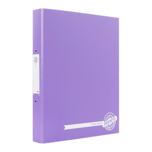 Premto A4 PP Ring Binders Assorted Set of 5