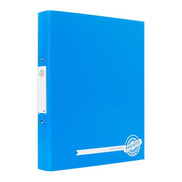 Premto A4 PP Ring Binders Assorted Set of 5