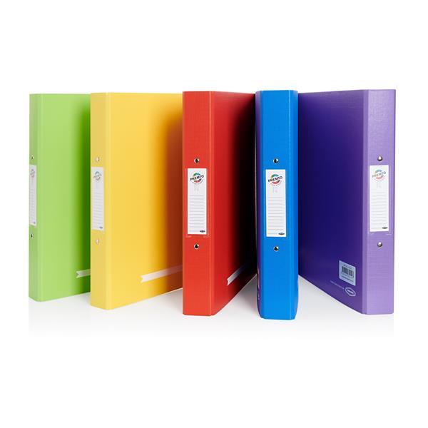 Premto A4 PP Ring Binders Assorted Set of 5