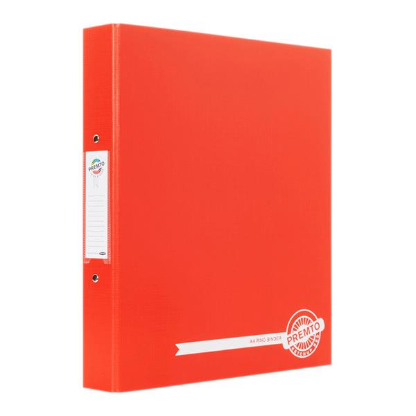 Premto A4 PP Ring Binders Assorted Set of 5
