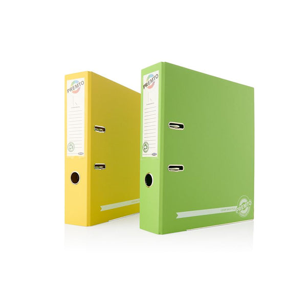 Premto A4 Assorted PP Lever Arch File 5 Pack