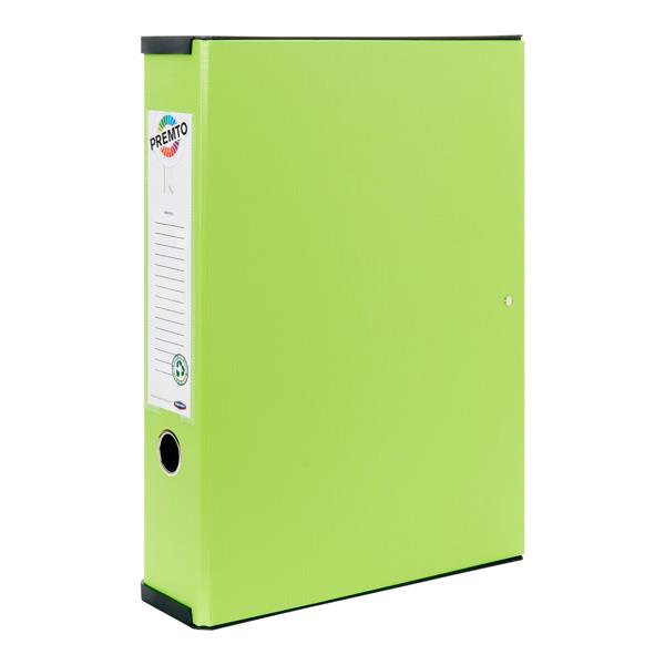 Premto PP Box File - Caterpillar Green
