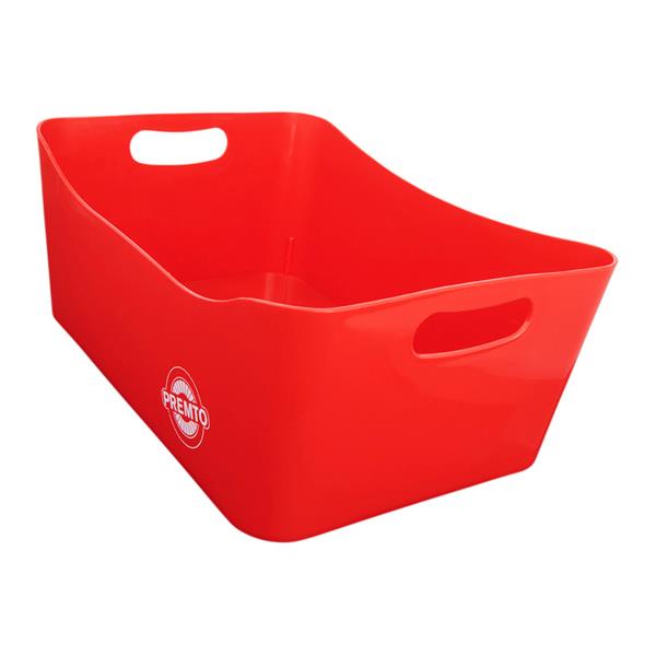 Premto Large Storage Basket - Ketchup Red 340 x 225 x 140mm