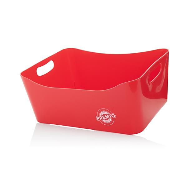 Premto Large Storage Basket - Ketchup Red 340 x 225 x 140mm