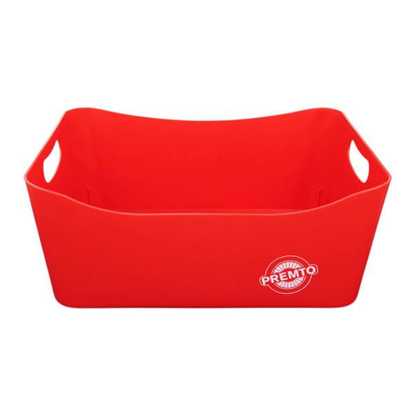 Premto Large Storage Basket - Ketchup Red 340 x 225 x 140mm
