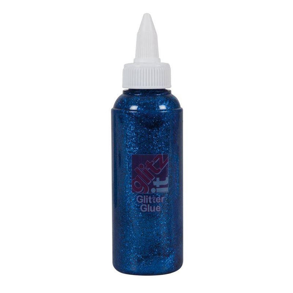Glitter Glue (120ml) - Royal Blue