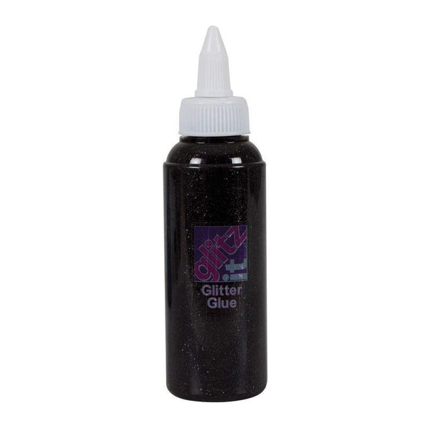 Glitter Glue (120ml) - Black