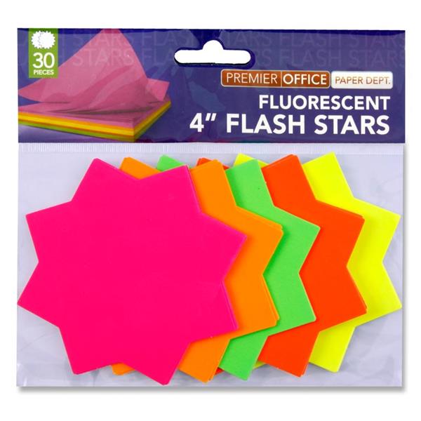 Premier Office 4" Flash Stars Pack 30