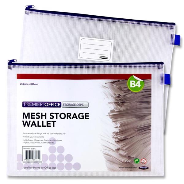 Premier Universal B4 Durable Mesh Storage Wallet