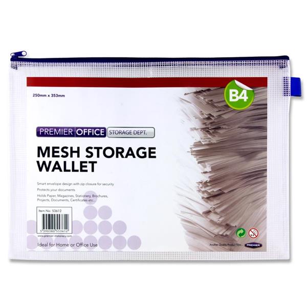 Premier Universal B4 Durable Mesh Storage Wallet