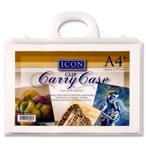 Carry File - A4+ Plastic Carry Portfolio