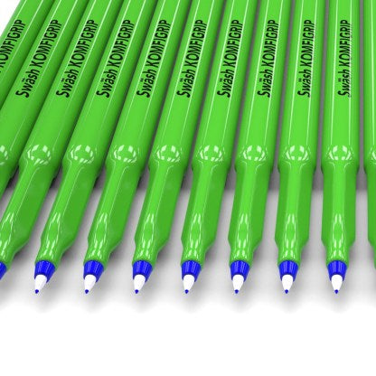 Swash Handwriting Pens Pack of 12 Blue