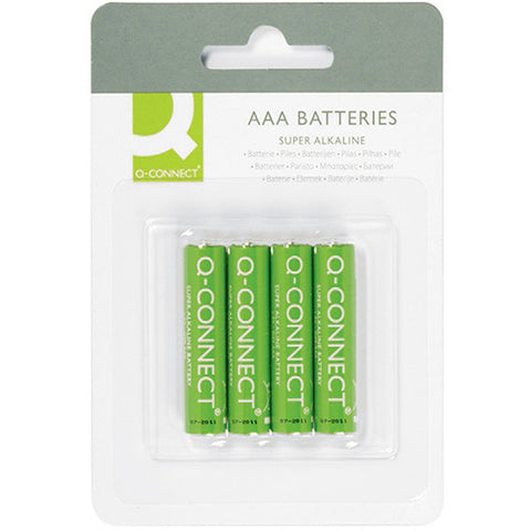 Q-Connect AAA Battery (4 Pack)