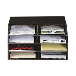Q-Connect Mail Sorter Black KF01039