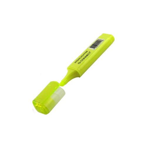 Q-Connect Yellow Highlighter Pen (10 Pack)